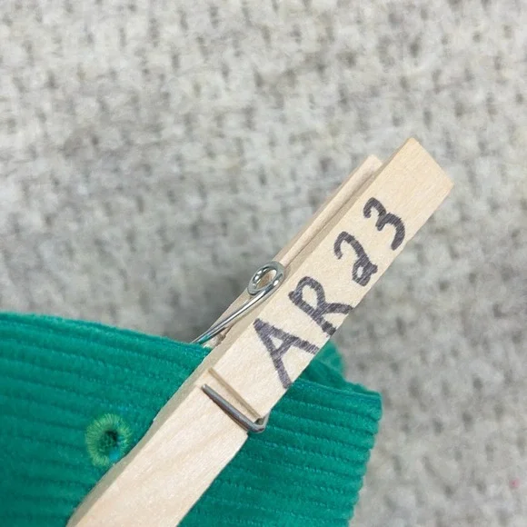 Vintage Marshall Thundering Herd Hat Cap Snapback 90s Green Corduroy Rope Adult - Picture 9 of 9